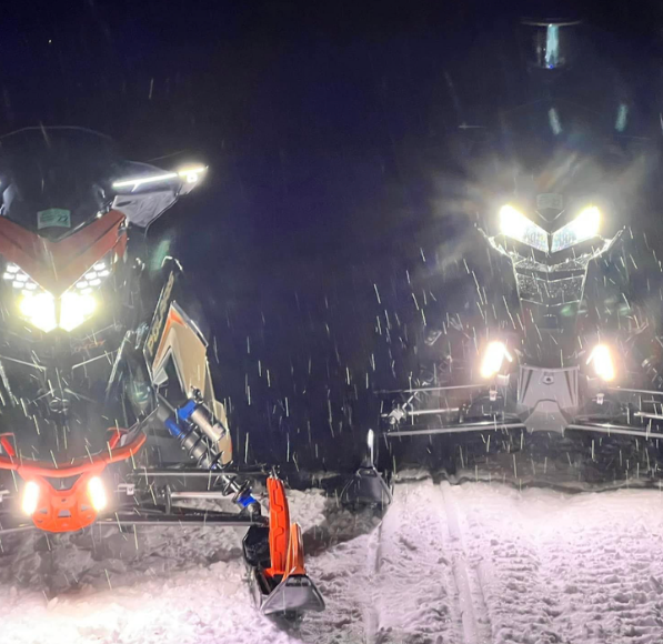 Whiteout LED Safety Light For 2015+ Polaris AXYS/MATRYX Chassis