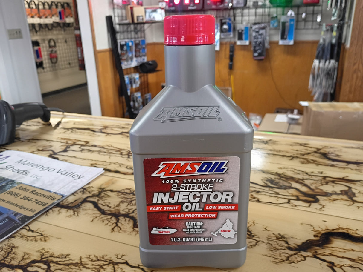 AMSOIL Synthetic 2-Stroke Injector Oil Quart