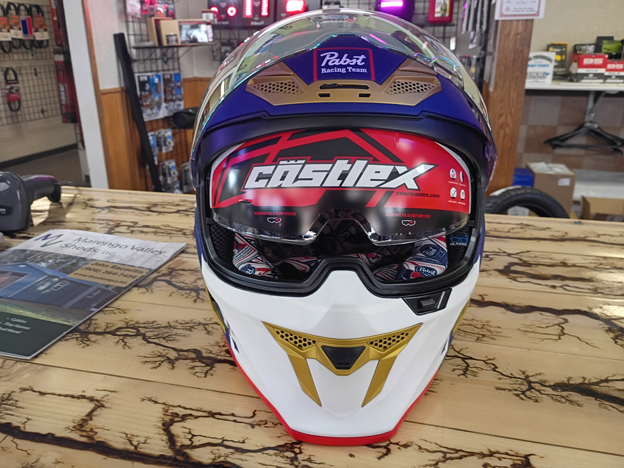Castle X CX510 PBR Motorcycle Helmet Medium