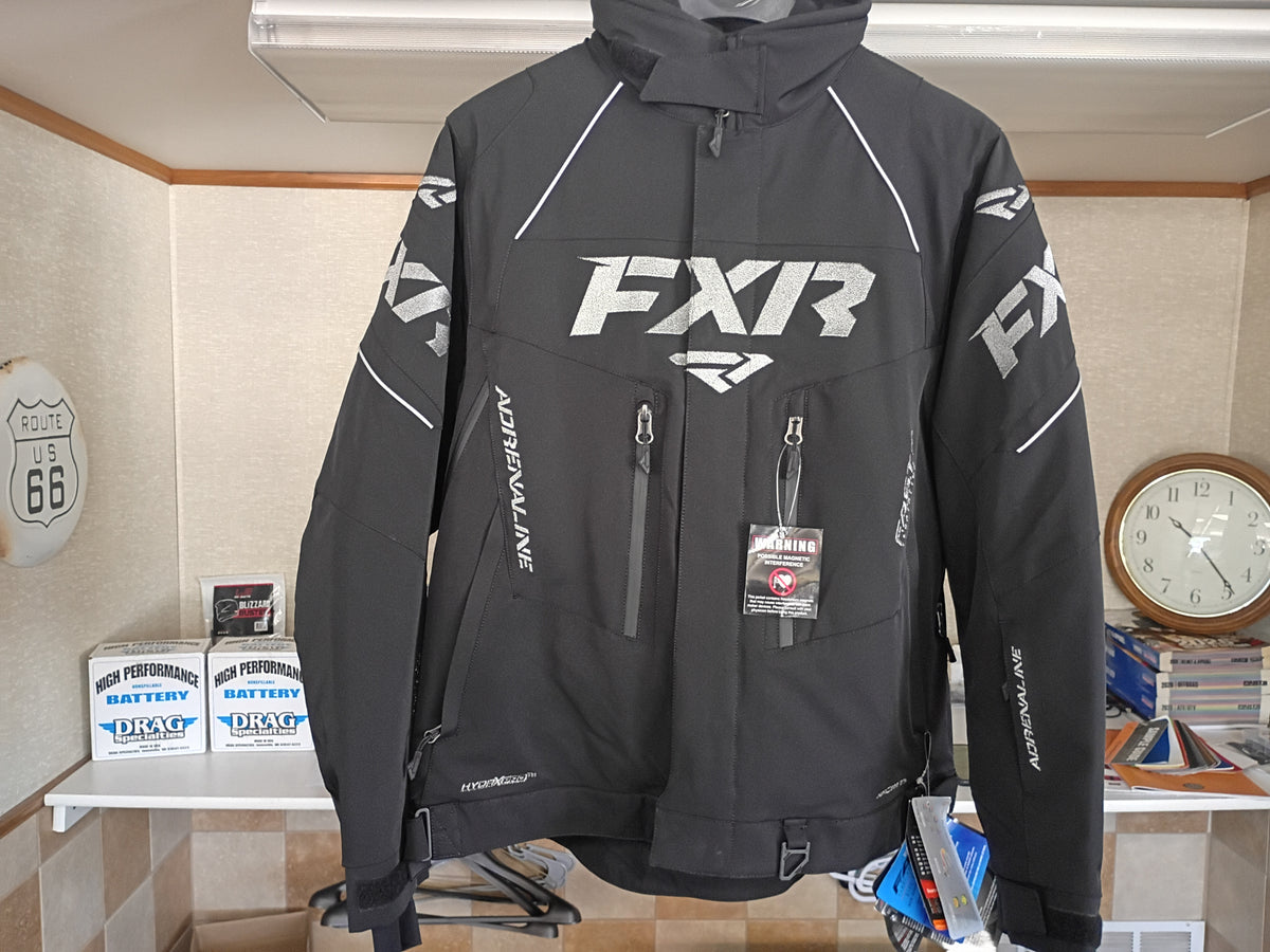 FXR Women's Adrenaline Jacket Black/Silver Size 14