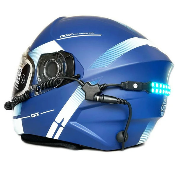 LJE Products Blizzard Buster-Color Selectable Helmet Safety Light