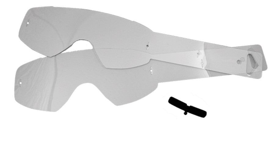 Castle X Stage II 10 Pack of Goggle Tear-Offs