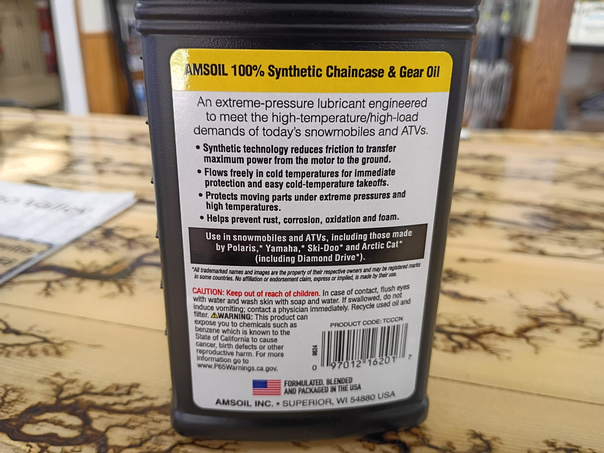 AMSOIL Synthetic Chaincase & Gear Oil 16 FL. OZ.