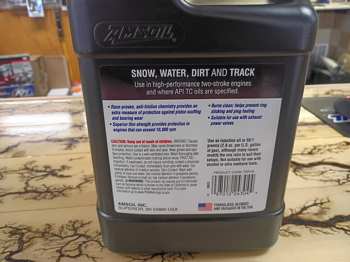 AMSOIL 2-Stroke Dominator Racing Oil Gallon