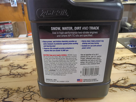 AMSOIL 2-Stroke Dominator Racing Oil Gallon