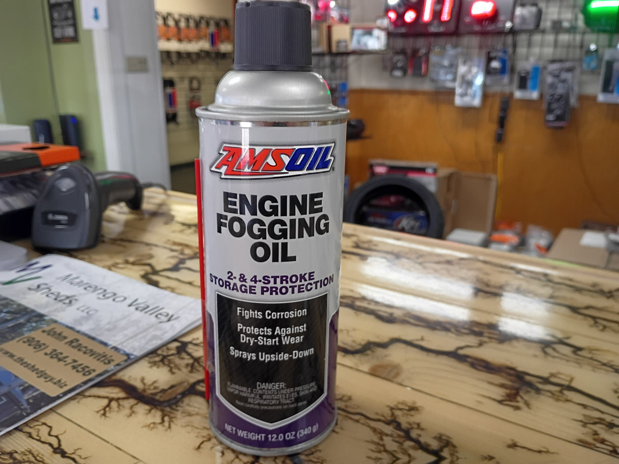 AMSOIL 2 & 4 Stroke Engine Fogging Oil 12 OZ.